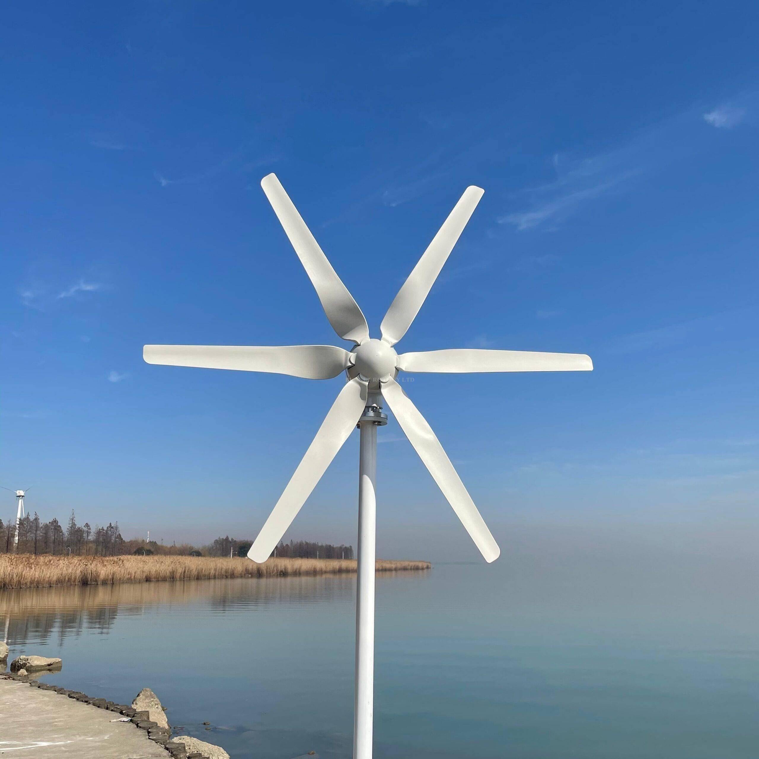 800W 12V 24V 48V Portable Wind Turbine Small Wind Generators For Home